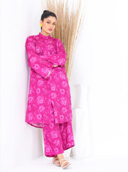 Noorangi Kaif Dull Silk 2 Piece Pret Suit WP-04