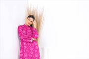 Noorangi Kaif Dull Silk 2 Piece Pret Suit WP-04