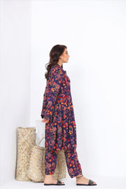 Noorangi Kaif Dull Silk 2 Piece Pret Suit WP-05
