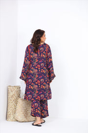Noorangi Kaif Dull Silk 2 Piece Pret Suit WP-05
