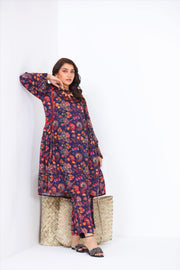 Noorangi Kaif Dull Silk 2 Piece Pret Suit WP-05