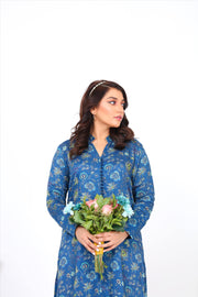 Noorangi Kaif Dull Silk 2 Piece Pret Suit WP-07