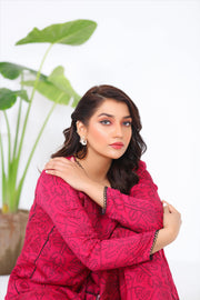 Noorangi Kaif Dull Silk 2 Piece Pret Suit WP-09
