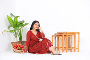 Noorangi Kaif Dull Silk 2 Piece Pret Suit WP-13