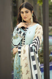 Motifz Fall Winter Embroidered Khaddar Unstitched 3pc Suit 0002-AFTERNOON-GLORY - FaisalFabrics.pk