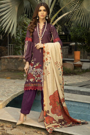 Motifz Fall Winter Embroidered Khaddar Unstitched 3pc Suit 0003-POP-PARTY - FaisalFabrics.pk