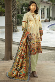 Motifz Fall Winter Embroidered Khaddar Unstitched 3pc Suit 0005-ACTIVE-ACCENT - FaisalFabrics.pk