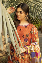 Motifz Fall Winter Embroidered Khaddar Unstitched 3pc Suit 0006-LIBERATE - FaisalFabrics.pk