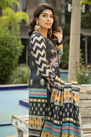 Motifz Fall Winter Embroidered Khaddar Unstitched 3pc Suit 0007-BOUNDLESS - FaisalFabrics.pk