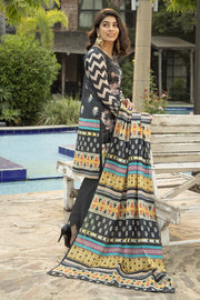 Motifz Fall Winter Embroidered Khaddar Unstitched 3pc Suit 0007-BOUNDLESS - FaisalFabrics.pk