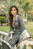 Motifz Digital Printed Khaddar Unstitched 3pc Suit 0015-Sage - FaisalFabrics.pk