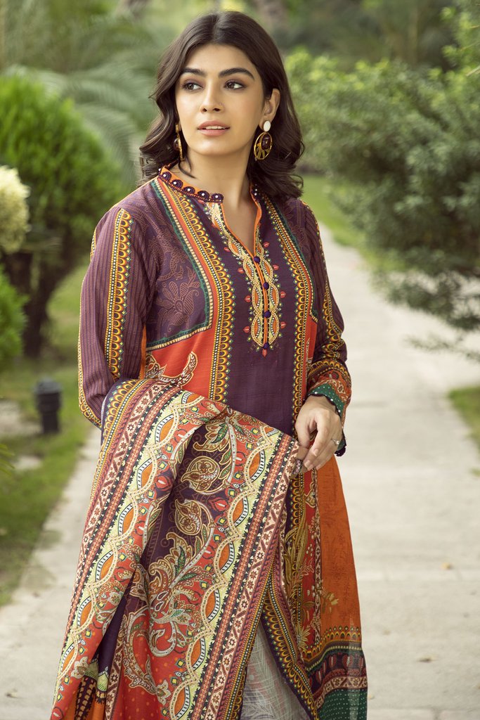 Motifz Digital Printed Khaddar Unstitched 3pc Suit 0017-Beluga - FaisalFabrics.pk