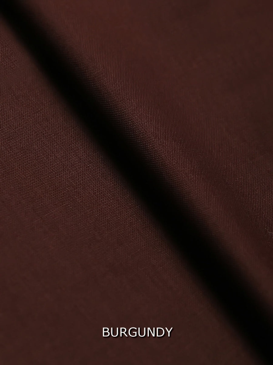 Safeer by edenrobe Men’s Blended Shalwar Kameez EMUB19W-Joy Burgundy - FaisalFabrics.pk