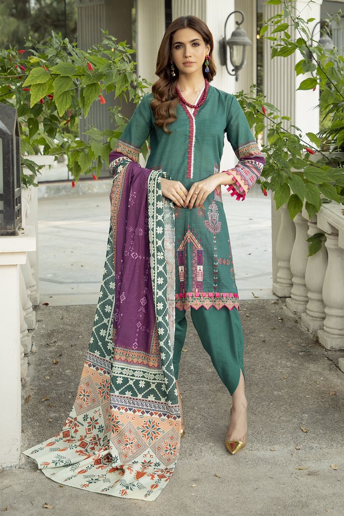 Motifz Digital Printed Khaddar Unstitched 3pc Suit 0020-Bellona - FaisalFabrics.pk
