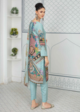 Fiza Noor Eshal Embroidered Karandi Unstitched 3Pc Suit D-01