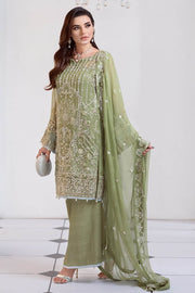 Meeral Ashna Luxury Chiffon Unstitched 3 Piece Suit 01- AMARA - FaisalFabrics.pk