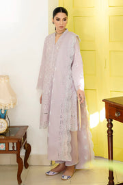 Cross Stitch Uraan Premium Lawn Unstitched 3Pc Suit D-03 LAVENDER BUD