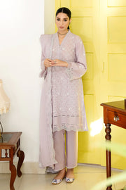 Cross Stitch Uraan Premium Lawn Unstitched 3Pc Suit D-03 LAVENDER BUD