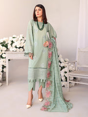 Baharaan by Humdum Unstitched Chikankari Embroidered Lawn 3 Piece D-01