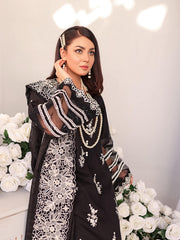 Baharaan by Humdum Unstitched Chikankari Embroidered Lawn 3 Piece D-03