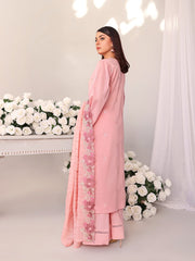 Baharaan by Humdum Unstitched Chikankari Embroidered Lawn 3 Piece D-04