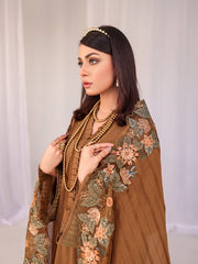 Baharaan by Humdum Unstitched Chikankari Embroidered Lawn 3 Piece D-08