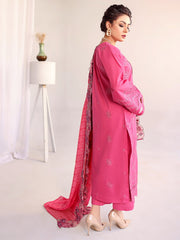 Baharaan by Humdum Unstitched Chikankari Embroidered Lawn 3 Piece D-07