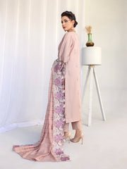 Baharaan by Humdum Unstitched Chikankari Embroidered Lawn 3 Piece D-09