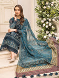 XENIA Formals Ishya Luxury Unstitched Embroidered Chiffon 3Pc 02-FAMIYA
