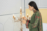 Fiza Noor Eshal Embroidered Karandi Unstitched 3Pc Suit D-02