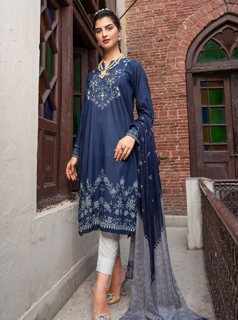 Rang by Motifz Digital Printed Lawn Unstitched 3Pc Suit 0205-PRINT-A