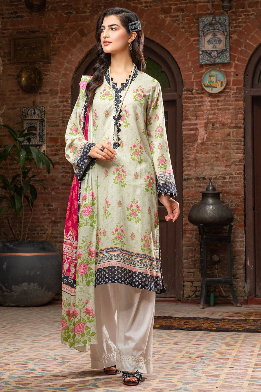 Rang by Motifz Digital Printed Lawn Unstitched 3Pc Suit 0233-PRINT-A