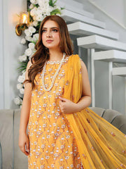 Vasl by Humdum Unstitched Embroidered Lawn 3 Piece Suit D-02