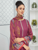 Fiza Noor Eshal Embroidered Karandi Unstitched 3Pc Suit D-03