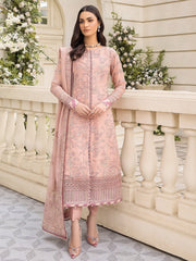 XENIA Formals Ishya Luxury Unstitched Embroidered Chiffon 3Pc 03-FARYAL
