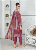 Fiza Noor Eshal Embroidered Karandi Unstitched 3Pc Suit D-03