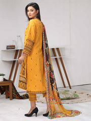 Mohini by Humdum Unstitched Embroidered Summer Lawn 3 Piece Suit D-02