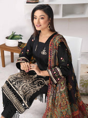Mohini by Humdum Unstitched Embroidered Summer Lawn 3 Piece Suit D-01