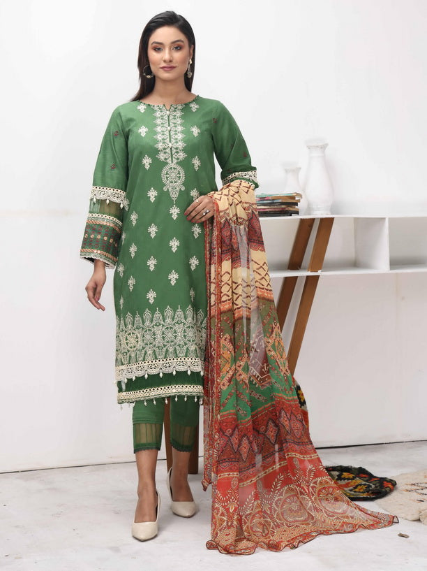 Mohini by Humdum Unstitched Embroidered Summer Lawn 3 Piece Suit D-03