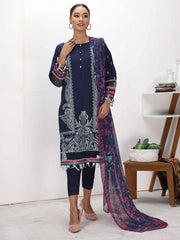 Mohini by Humdum Unstitched Embroidered Summer Lawn 3 Piece Suit D-06
