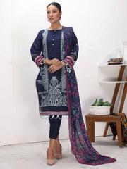 Mohini by Humdum Unstitched Embroidered Summer Lawn 3 Piece Suit D-06