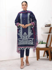Mohini by Humdum Unstitched Embroidered Summer Lawn 3 Piece Suit D-06