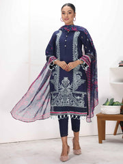 Mohini by Humdum Unstitched Embroidered Summer Lawn 3 Piece Suit D-06