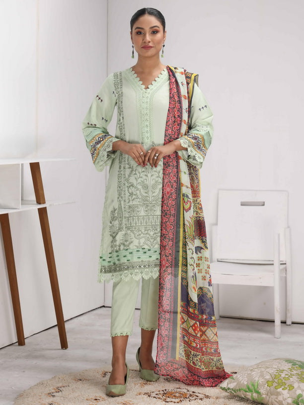 Mohini by Humdum Unstitched Embroidered Summer Lawn 3 Piece Suit D-07