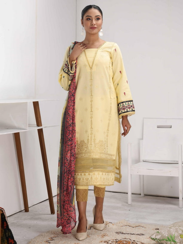 Mohini by Humdum Unstitched Embroidered Summer Lawn 3 Piece Suit D-04