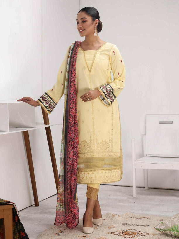 Mohini by Humdum Unstitched Embroidered Summer Lawn 3 Piece Suit D-04