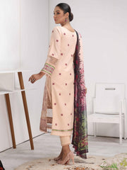 Mohini by Humdum Unstitched Embroidered Summer Lawn 3 Piece Suit D-09