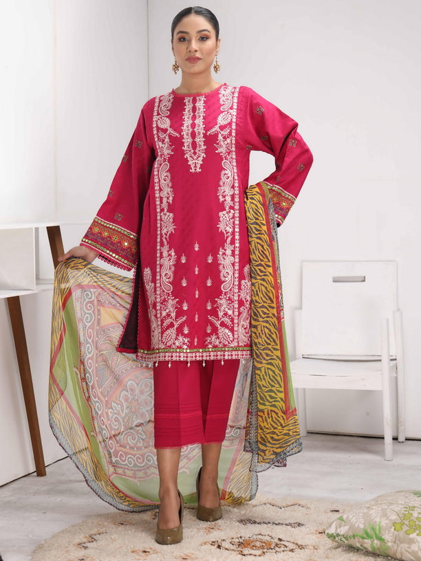 Mohini by Humdum Unstitched Embroidered Summer Lawn 3 Piece Suit D-08
