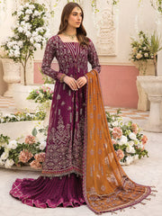 XENIA Formals Ishya Luxury Unstitched Embroidered Chiffon 3Pc 04-FEEZA