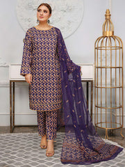 Vasl by Humdum Unstitched Embroidered Lawn 3 Piece Suit D-04